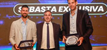 Federico Achával recibió a Juan Martín Del Potro y Novak Djokovic en Pilar