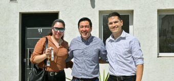 Leo Nardini hizo entrega de diez nuevas viviendas del Complejo Residencial Morse de Pablo Nogués