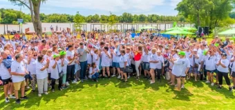 Juan Andreotti inauguró más espacio verde frente al río en el Polideportivo N°3, para adultos mayores