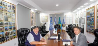Mario Ishii y Axel Kicillof mantuvieron reunión de trabajo en José C. Paz