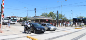 San Miguel: Se habilitó el paso a nivel de Av. Balbín y las vías del FF.CC. San Martín