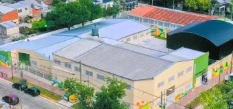 Juan Andreotti inauguró la renovación de la Escuela Primaria N°15 y Secundaria N°26
