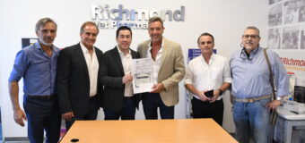 Leo Nardini entregó la habilitación definitiva a la empresa Richmond Vet Pharma