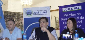 El municipio de José C. Paz firmó convenio con el ministerio de Justicia y DD.HH. de la provincia de Buenos Aires