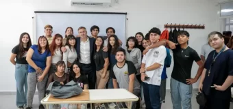 Federico Achával inauguró la ampliación de la Secundaria N°18 de Agustoni