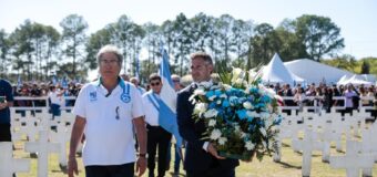 Achával: «Las Malvinas nos unen en un sentimiento claro y profundo en todo el suelo nacional»