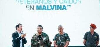 Malvinas argentinas rindió homenaje a los héroes de la gesta de malvinas en su 43° aniversario