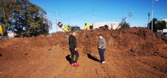 El intendente Ishii recorrió una nueva obra para José C. Paz  