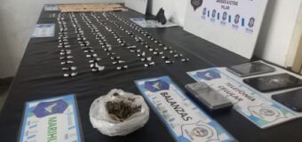 Derqui: Caen dealers con más de 150 dosis de cocaína
