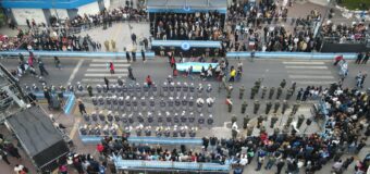 San Miguel celebró el 25 de Mayo con su tradicional desfile patrio