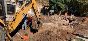 Obras de alivio pluvial y recuperación de espacios verdes en José C. Paz