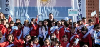 Nardini acompañó a más de 4700 estudiantes en su Promesa a la Bandera