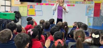 Charla educativa del HTAL. odontológico en las escuelas de José C. Paz