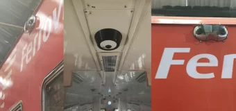 Primeras pruebas para la instalación de cámaras en el tren Belgrano Norte