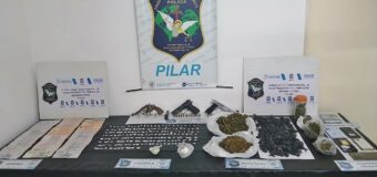 Pilar: Policía desbarata red de tráfico de drogas en Barrio Los Grillos