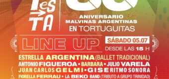 La Fiesta 30 Aniversario Malvinas Argentinas llega a la ciudad de Tortuguitas