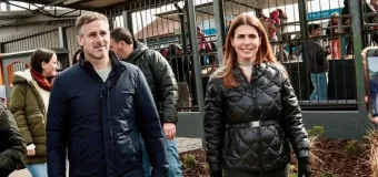 Derqui: inauguraron la renovación de la zona comercial
