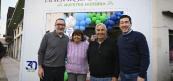 Malvinas continúa homenajeando a sus comercios históricos: Salvador Sport, 35 años de trayectoria en Villa de Mayo