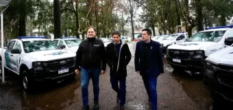 Se pusieron en funciones 19 nuevos patrulleros en Malvinas Argentinas
