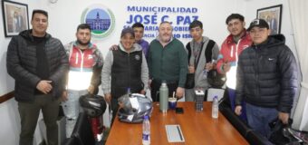 El municipio de José C. Paz garantiza los derechos laborales y la seguridad para trabajadores delivery
