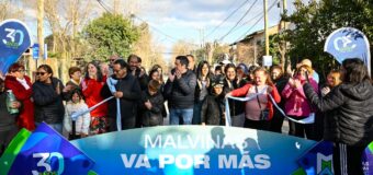 Cuatro nuevas cuadras finalizadas para la ciudad de Tortuguitas