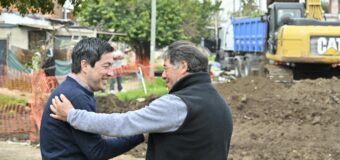 A menos de un día de un triunfo histórico, Nardini retomó su agenda recorriendo obras en Tierras Altas