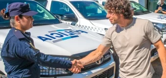 Juan Andreotti y autoridades de Policía supervisaron 8 nuevas patrullas para San Fernando