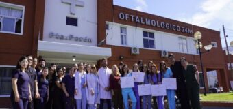 Cinco nuevas oftalmólogas se gradúan en el Hospital «Juan D. Perón» impulsado por Mario Ishii