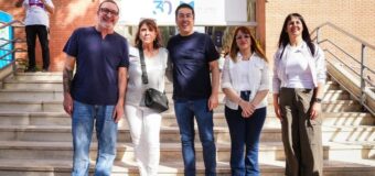 Leonardo Nardini y Teresa García participaron de una jornada junto a ONGs y jóvenes de Malvinas Argentinas