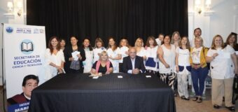 El servicio alimentario escolar de José C. Paz entregó 98 equipamientos a escuelas del distrito