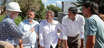 Pilar avanza con el plan hidráulico: la obra se extendió al centro de Manuel Alberti y busca prevenir inundaciones