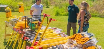 San Fernando envió una donación de equipamiento para los Bomberos de Chubut