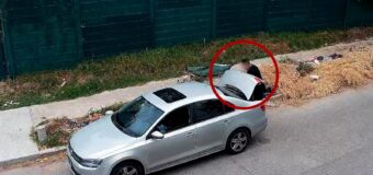 San Miguel: un hombre multado por tirar basura en la calle