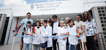 Kicillof inauguró escuela en Gral. Rodriguez y no se olvidó de Milei: “En la provincia estamos en contra del sálvese quien pueda”