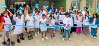 Juan Andreotti inauguró las Escuelas renovadas Primaria 3, Secundaria 14 y EPA 708
