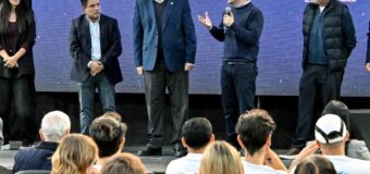 Nardini lanzó los primeros Juegos Argentinos Urbanos que tendrán sede en Malvinas
