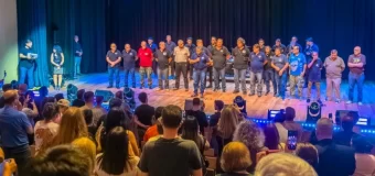 Juan Andreotti acompañó el homenaje a los Héroes de Malvinas sanfernandinos