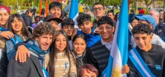 Juan Andreotti participó del festejo del 25 de Mayo en San Fernando