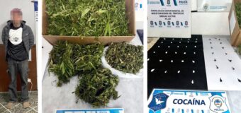 Policía capturó dealer en Derqui: 2 kg. de marihuana y más de 50 dosis de cocaína secuestradas