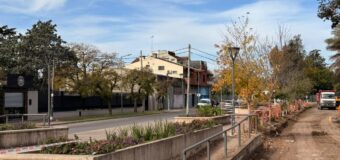 San Miguel: amplían el Paseo Blasco Ibáñez con un nuevo pavimento
