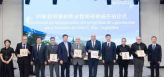 Profesionales paceños se capacitan en China para las nuevas carreras del Polo Universitario de José C Paz