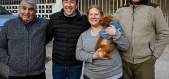 Nardini: “Nosotros creemos que el camino del desarrollo es la obra pública”