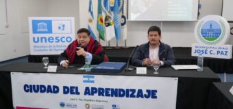 Se realizó la sesión ordinaria del Consejo Ciudad del Aprendizaje José C. Paz para el Plan de Acción UNESCO 2025-2028