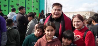 Mario Ishii acompañó a cientos de chicos en «Diversión Bajo Cero» por las Vacaciones de Invierno