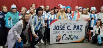 Taller de Movimiento Saludable para personas con movilidad reducida, en el Teatro Municipal de José C. Paz