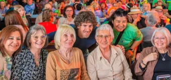 Juan Andreotti compartió el festejo de más de 3.000 personas mayores en el Día del Jubilado
