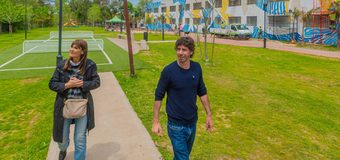 Juan Andreotti anunció la pronta finalización del parque de “La Carbonilla”